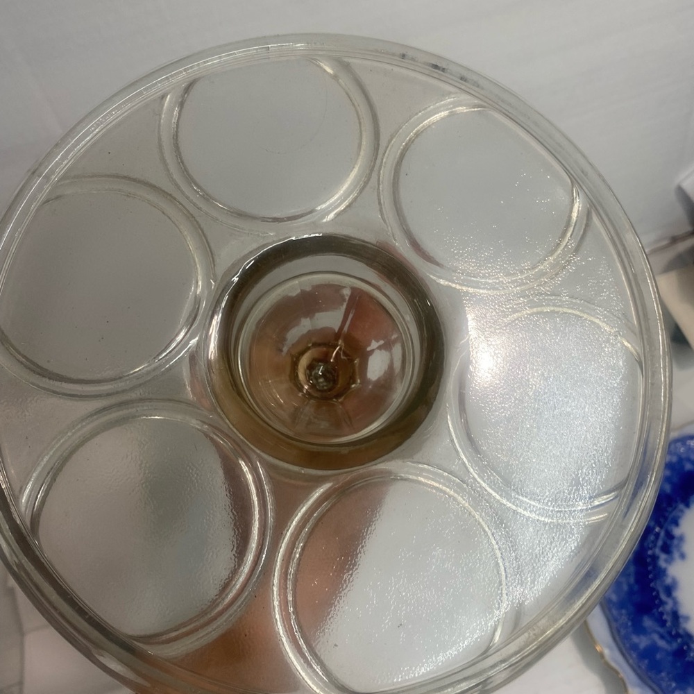Clear‎ Glass beverage  Platter - Picture 4 of 4